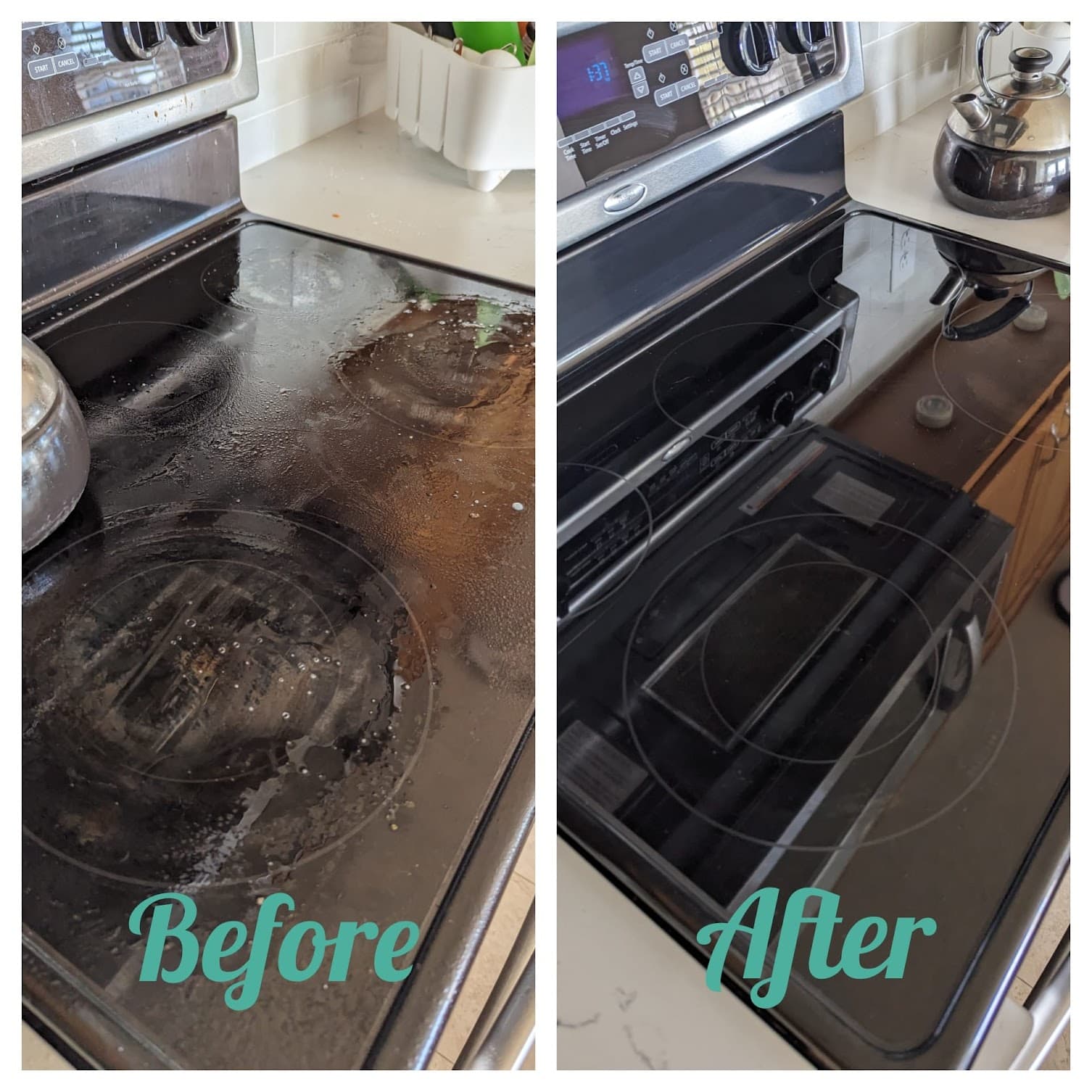 Beautifully cleaned kitchen